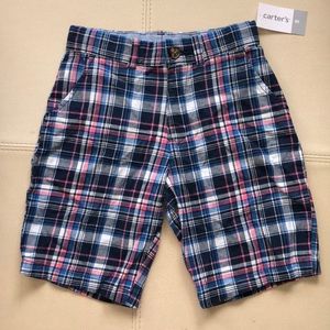 Plaid Carter's shorts
